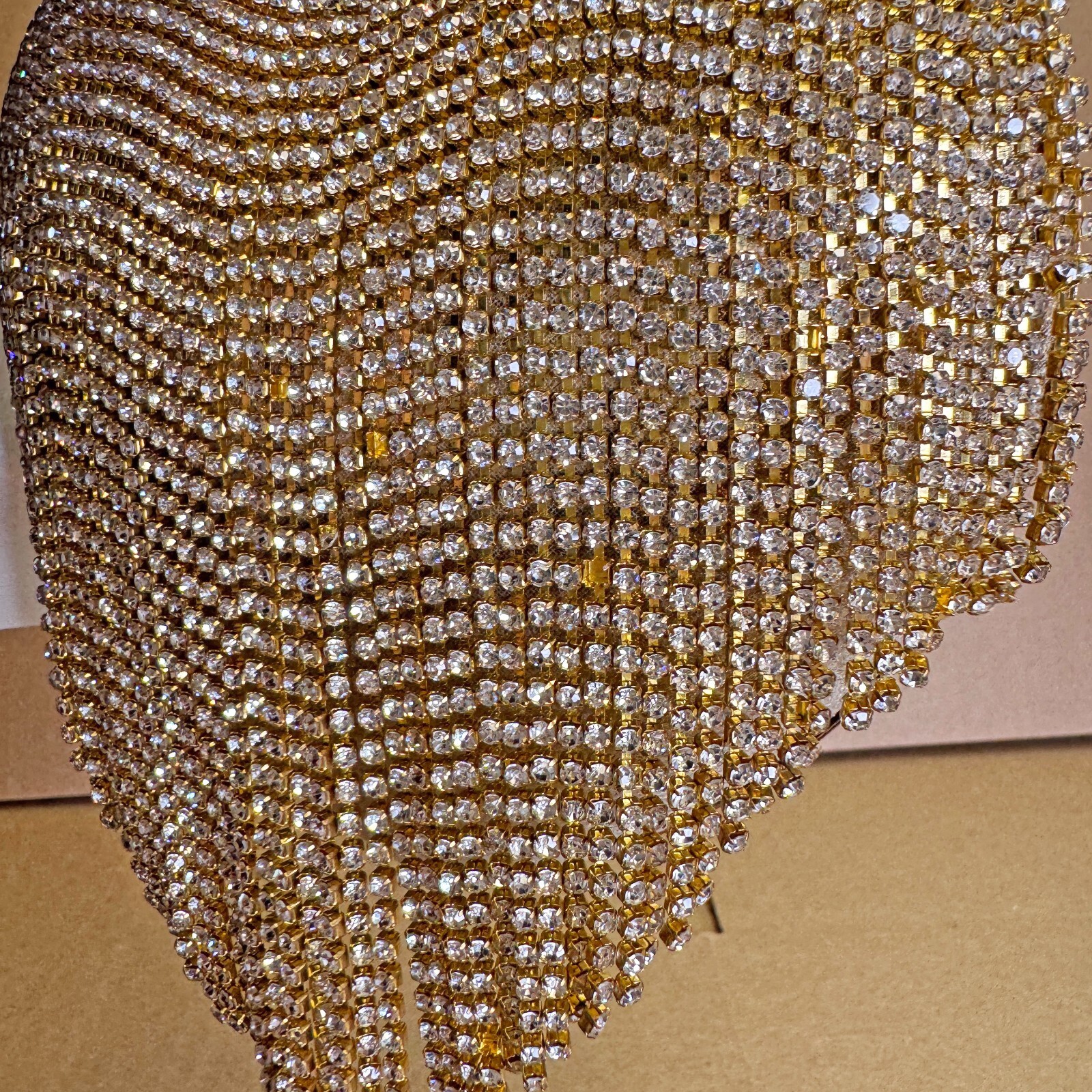 Aqua Heart Crystal Crossbody Bag Item image 5