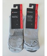 2 x NWT LULULEMON SILD &amp; SESL Grey Gray MacroPillow Tab Run Socks Men&#39;s ... - $58.49