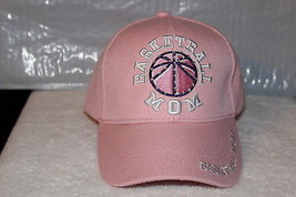 Basketball Mom Baseball Cap Hat ( Pink ) - £9.09 GBP