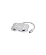 Siig JU-H30C11-S1 USB C TO 4 PORT USB 3.0 HUB WITH PD CHARGING - 3A/1C I... - $62.24