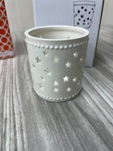 Gold Canyon Starry Porcelain Candle Holder RARE - $6.35