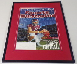 Johnny Manziel Framed ORIGINAL 2013 Sports Illustrated Cover Texas A&amp;M - £27.12 GBP