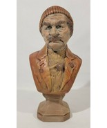 Vintage Old Swiss Man Bust Figure Sculpture - £40.57 GBP