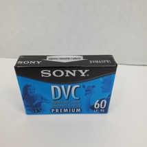 Sony Mini DV Digital Video Cassette DVC 60min Premium Tape NEW - $10.62