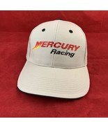 NEW Mercury Racing Beige Adjustable Baseball Cap Dockstore Boat Hat - $24.60 CAD