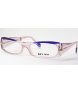 ALEK PAUL AP2041 163 Transparent Lila/Blau Handgefertigt Brille 55-16-135mm - $193.70