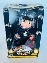 Halloween Small Fry Witch Figure vtg Battery Operated box 13&quot; Telco Animated toy - £58.40 GBP