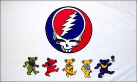 Grateful Dead Flag - 3x5 Ft - £15.97 GBP