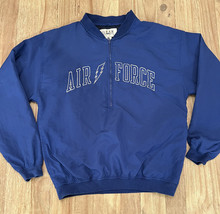 Vintage Air Force Academy Gear For Sports 1/2 Zip Windbreaker Pullover Men’s M - £62.41 GBP