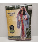 Renaissance Queen Medieval Halloween Costume - Adult Woman Size Large 10... - $28.08 CAD
