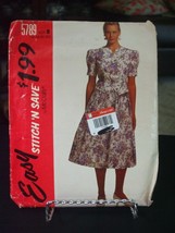 McCall&#39;s Stitch&#39;n&#39;Save 5789 Misses Two-Piece Dress Pattern - Size 16/18/20 - £7.31 GBP