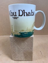 2013 Starbucks Coffee Mug Abu Dhabi Global Icon City Collector Series Mug w/ SKU - £58.52 GBP