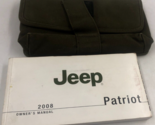 2008 Jeep Patriot Owners Manual Handbook with Case OEM F04B23060 - $24.74