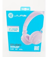 JLab Studio Wireless Bluetooth On Ear Headphones 30+ Hours Lilac Cloud Foam - $19.95