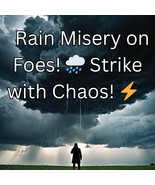 Dark Cloud Curse ️Rain Misery on Enemy ~ Stormy forces of retribution ⛈️ - $20.97 CAD