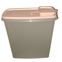 Tupperware Cereal Keeper 1588-8 20 Cup Container  with Pink Lid 1589-8  ... - $12.99
