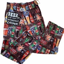 Brief Insanity Beer for Breakfast All Over Graphic Lounge Pants - $28.05