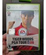 Tiger Woods PGA Tour 06 Microsoft XBOX 360 Free Shipping