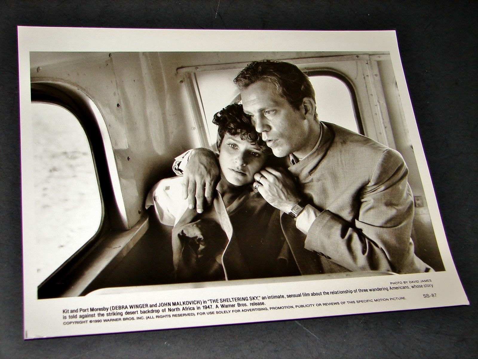 1990 Movie THE SHELTERING SKY Press 8x10 Photograph John Malkovich Debra... - $7.95