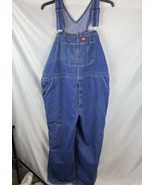Dickies bib overalls Size 44x30 Workwear - $355.27 MXN