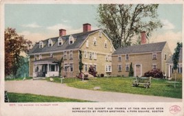 Wayside Inn Sudbury Massachusetts MA UDB Postcard C45 - $2.99