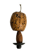 Chinese Carved Hediao Walnut Nut Monks Hidden Buddha - $64.34