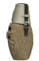 East German Army Cold War Canteen Rain Pattern Camo Cover And Cup Set Fr... - $452.01 MXN