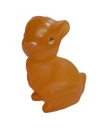 Vintage Avon Field Flowers Cologne Bottle Gold Orange Chipmunk Figure Bo... - $7.99