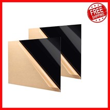 2-Pack 11.8&#39;&#39; x 15.75&#39;&#39; Black Cast Acrylic Sheets - Perfect for Crafts &amp;... - $572.92 MXN