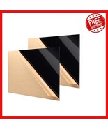 2-Pack 11.8&#39;&#39; x 15.75&#39;&#39; Black Cast Acrylic Sheets - Perfect for Crafts &amp;... - $30.68