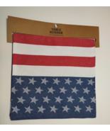 4th July Table Runner American Flag 14 x 54 Inches 100% Cotton Holiday D... - $33.90 CAD