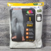 Fruit of the Loom Thermal Pants Men&#39;s Size XL Underwear Natural White 1 Pack - $7.84