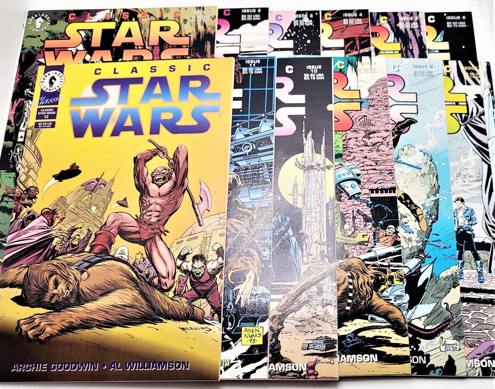 Classic Star Wars issues 1-12 Published By Dark Horse Comics - CO1 - £37.36 GBP