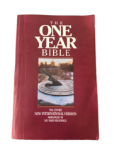 Bible The One Year New International Version 1986 Tyndale 365 Daily Read... - £8.52 GBP