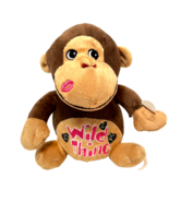 Dan Dee Plush Monkey Musical Animated Valentines Stuffed Wild Thing 8&quot; W... - $20.52