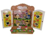 80s Kenner Strawberry Shortcake Display House Cabinet  w/ 16 Figures - £77.13 GBP