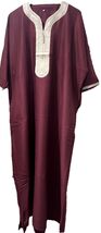 Moroccan gandora: Red Men&#39;s Loungewear - €67,30 EUR