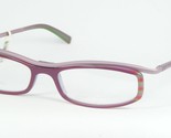 LUCIO SALVADORI 2156 350 Pink-Lavender / Licht Plum / Grün Brille 52-17-... - $96.12