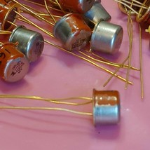 M501B MOTOROLA GERMANIUM House Number TRANSISTORs NOS GOLD LEADS 1pc - $3.63