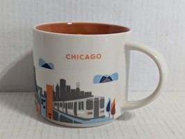 Starbucks Chicago You Are Here Collection Coffee Mug Cup 14oz Collector Series - £9.79 GBP