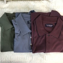 bundle of 3 Roundtree &amp; Yorke large men’s Polo Shirts  - £19.94 GBP