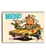 Fantastic Odd Rods Vintage MEDIC Sticker Single #65 Cartoon Hot Rod Car ... - $12.14