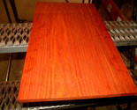 EXOTIC KILN DRIED PADAUK SOLID ONE-PIECE PANEL LUMBER WOOD 24&quot; X 14&quot; X 3/4&quot; - $48.46