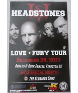  Headstones With The Glorious Sons First Arena Concert Date Kingston 201... - $27.12 CAD