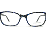 Bloom Optics Pequeña Gafas Monturas TIFFANY BLU Ojo de Gato Carey 49-17-135 - $55.57