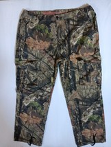 Mossy Oak Break Up Country Hunting Camouflage Cotton Cargo Pants Mens XL... - $19.80