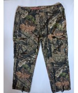 Mossy Oak Break Up Country Hunting Camouflage Cotton Cargo Pants Mens XL... - $363.73 MXN