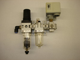 SMC Air Regulator, Filter &amp; Pressure Switch - $88.00