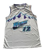 NWOT John Stockton Vintage Style Utah Jazz Shirt Throwback Embroidered S... - $33.83 CAD