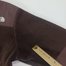 The North Face Brown Denali Full Zip Fleece Jacket AC9Q Polartec Girls Size XL image 3